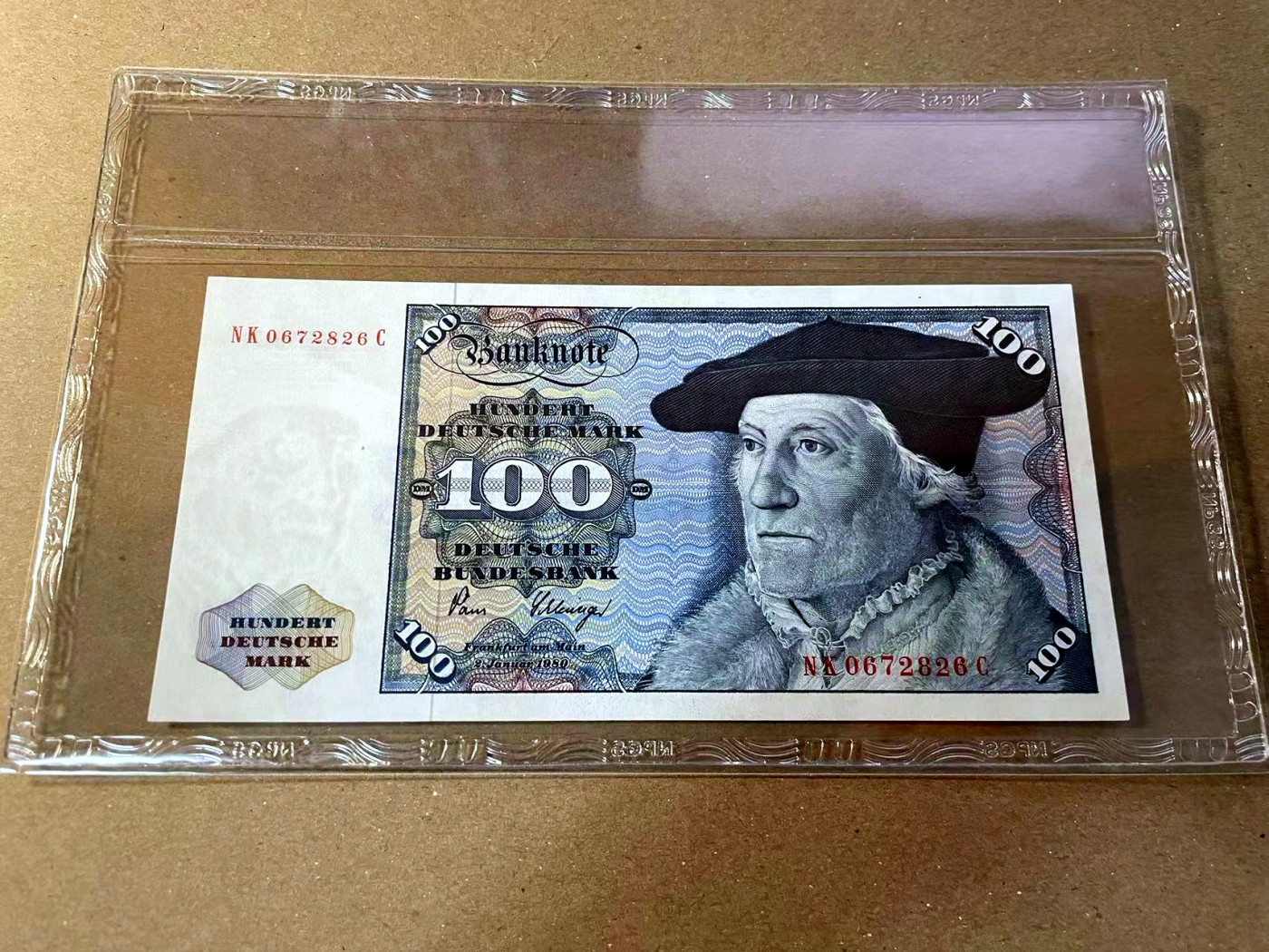 【Blue Auction】✨世界纸币精拍第466期【精】 德国 1980年100马克 明斯特 UNC-
