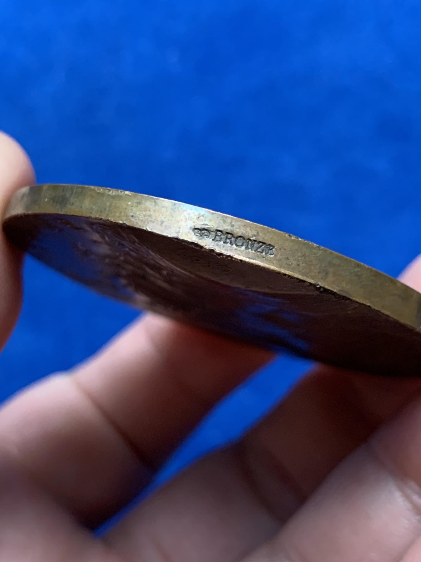 《竞宝斋》第262场-周日，周一，周二 3场连拍 (全场包邮) 罗蒂作品 法国内政部玛丽安娜铜章 51.4mm 64.3克 丰饶角铜标