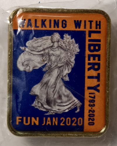 紫瑗钱币——第374期拍卖 - 美国 2020年 fun show 方形金属纪念章 UNC