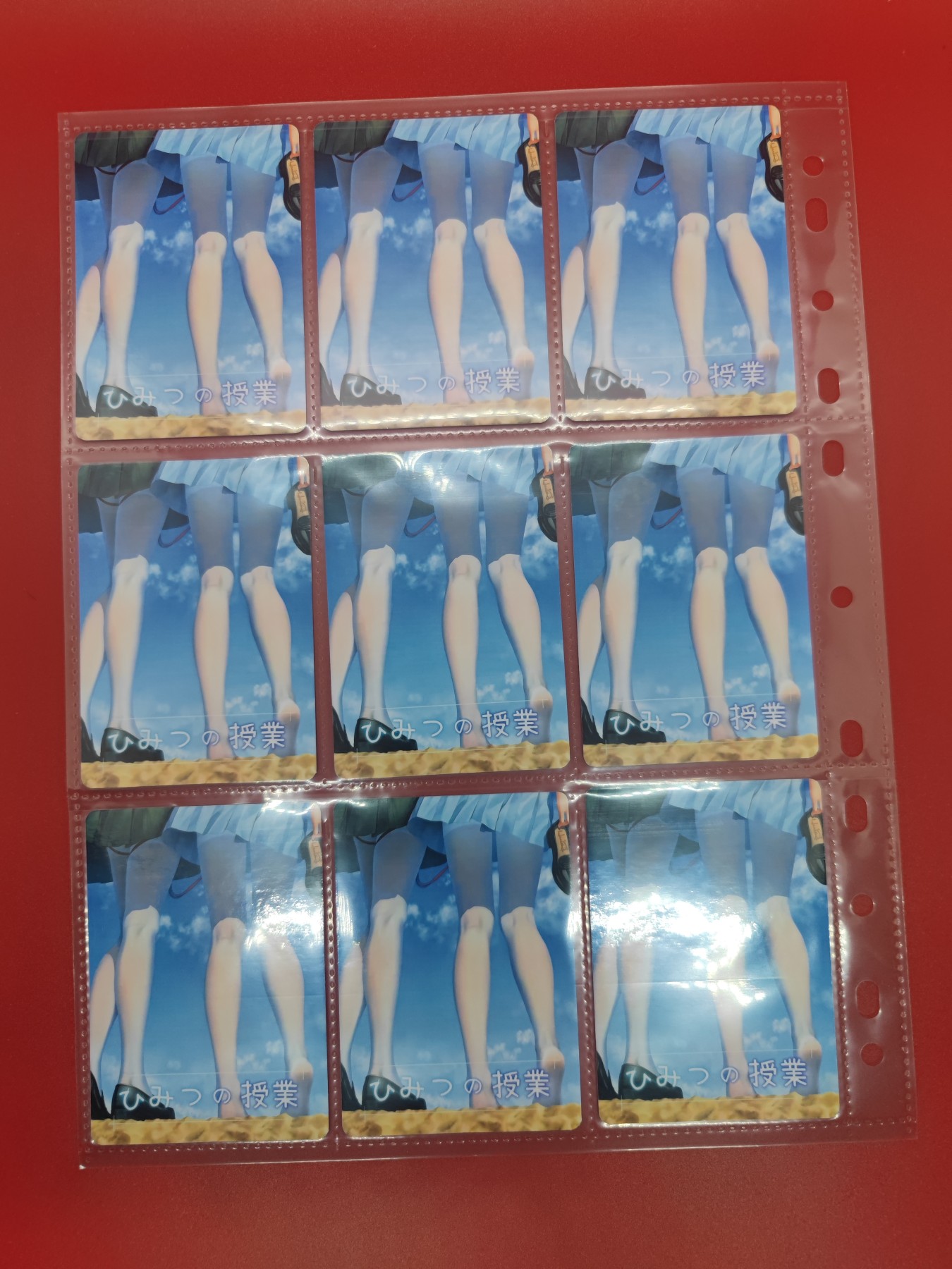 妖精的尾巴卡牌拍卖第十六期(收拍品) 动漫美女卡9张-2