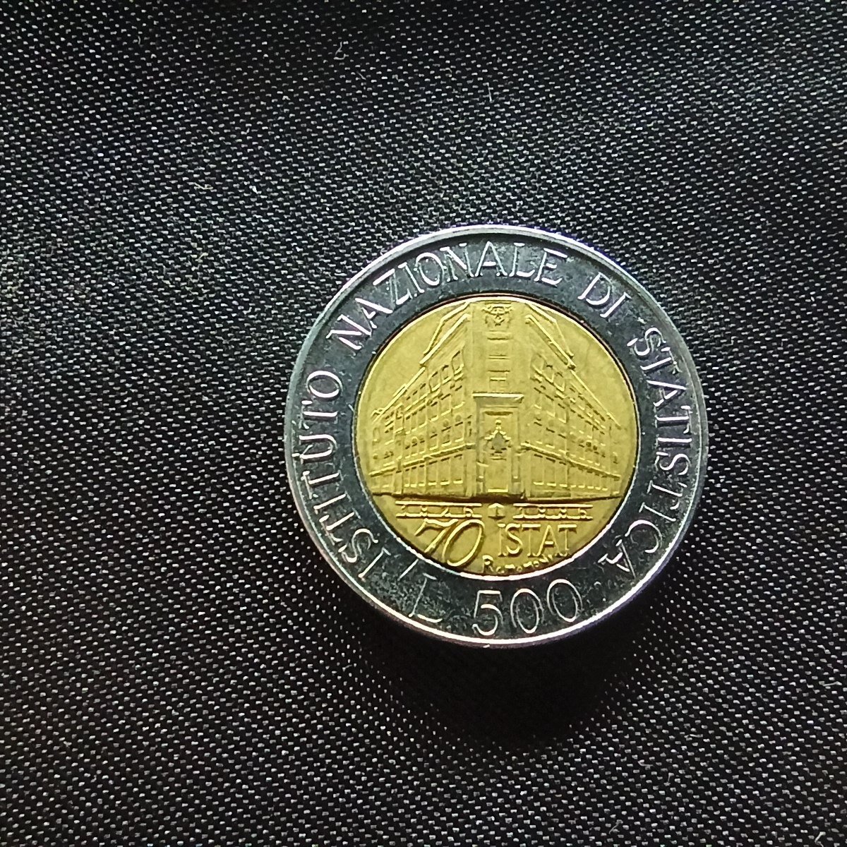 邮泉阁限时拍卖第四场 意大利硬币专场 意大利1996年500里拉纪念币