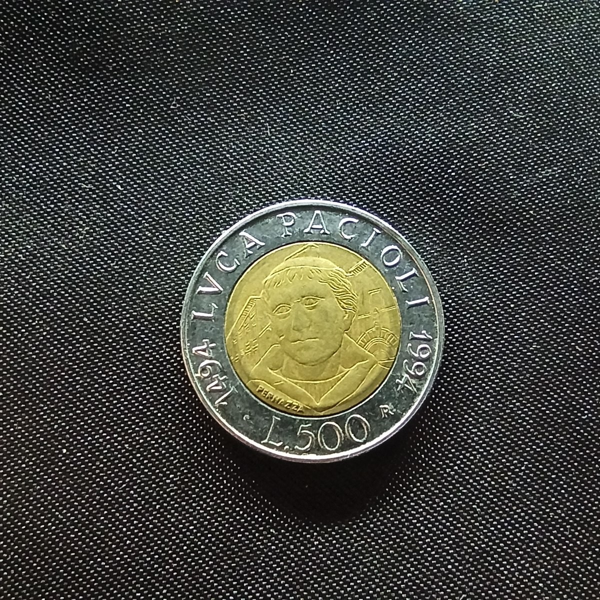 邮泉阁限时拍卖第四场 意大利硬币专场 意大利1994年500里拉纪念币