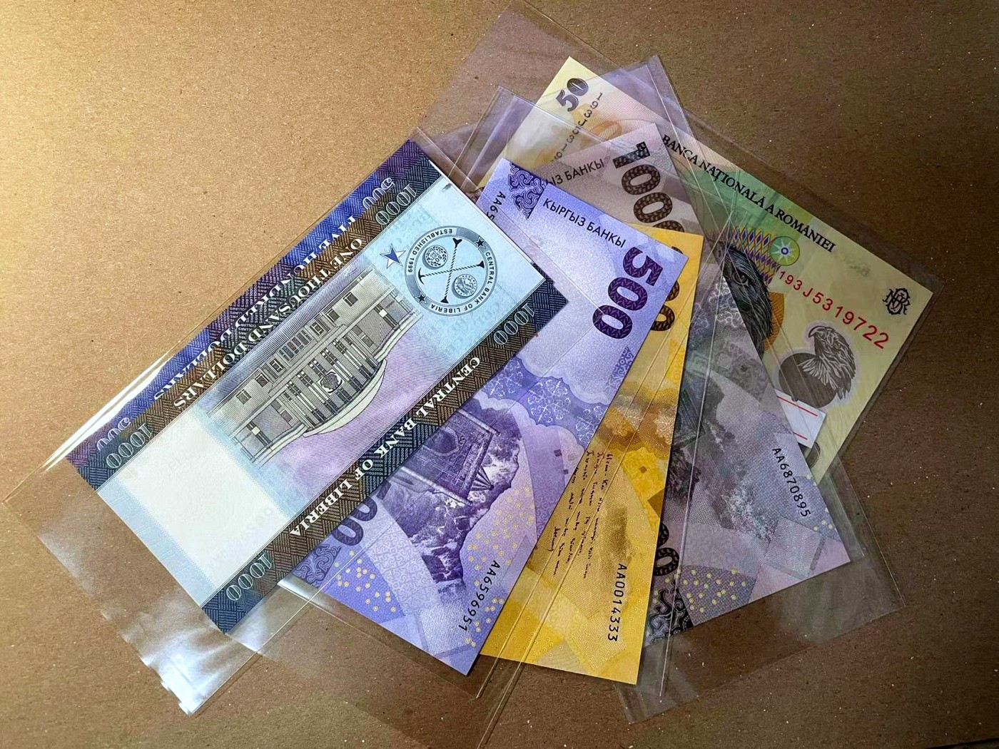 【Blue Auction】✨世界纸币精拍第466期【精】 【一组5张】多国纸币一组 全新UNC