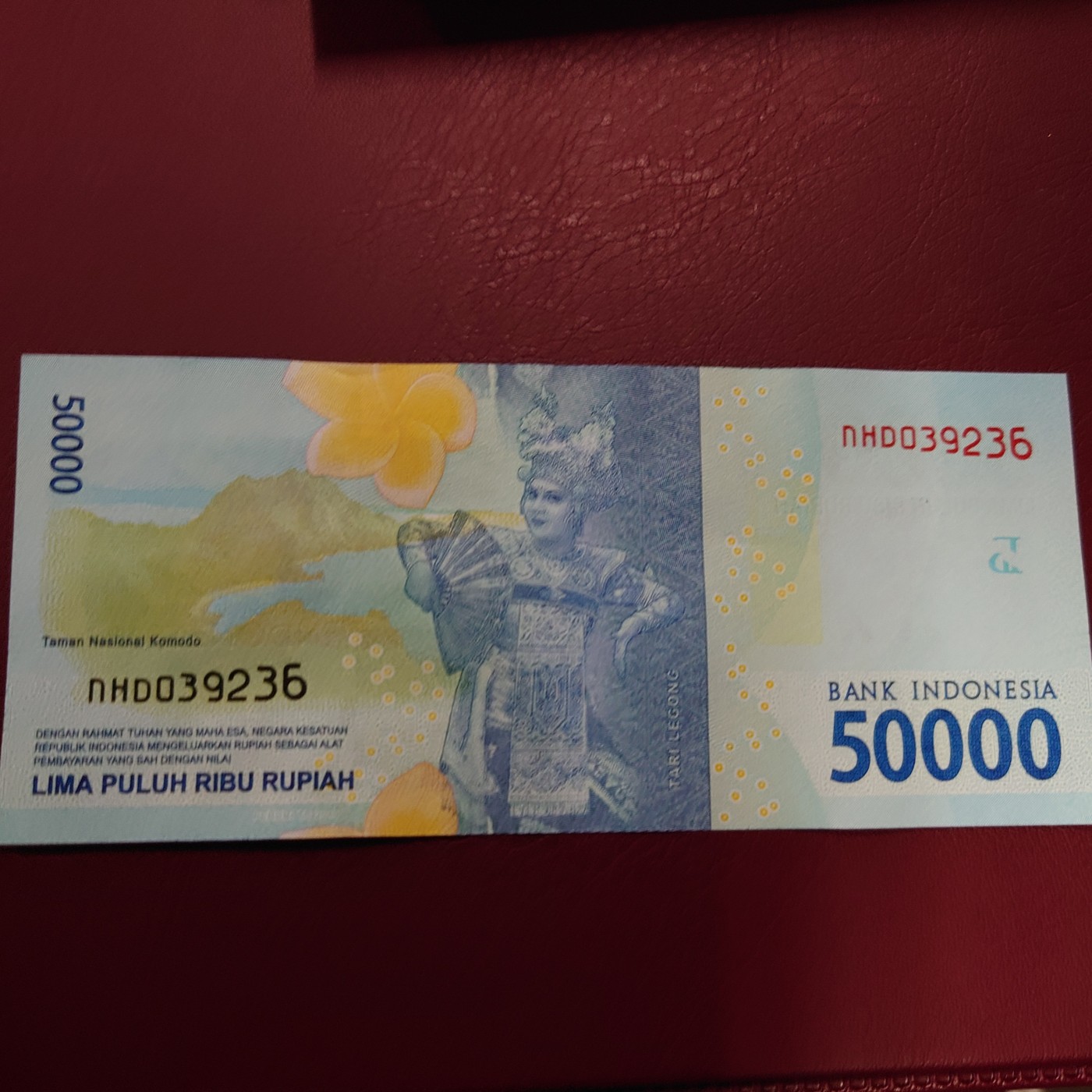 【世界钱币】精选微拍第102期暨2024年第13期  部分卖剩货品继续拍 2016年印度尼西亚50000卢比 全新绝品无47尾号236