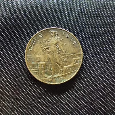 邮泉阁限时拍卖第四场 意大利硬币专场 - 意大利王国1911年2分