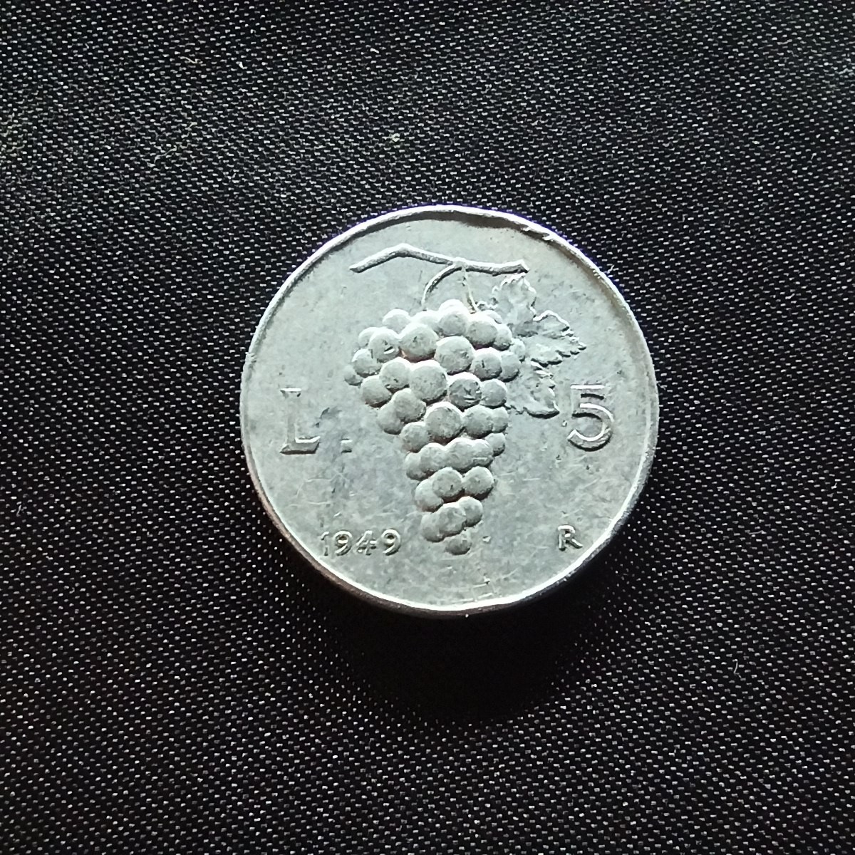 邮泉阁限时拍卖第四场 意大利硬币专场 意大利1949年5里拉