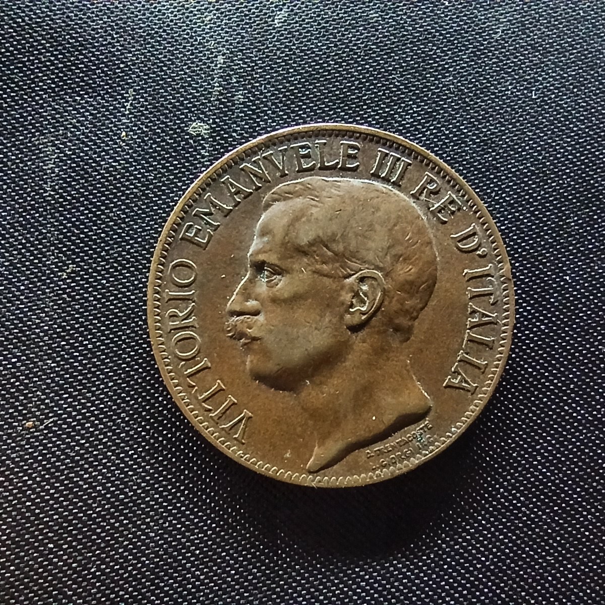 邮泉阁限时拍卖第四场 意大利硬币专场 意大利王国1911年10纪念币