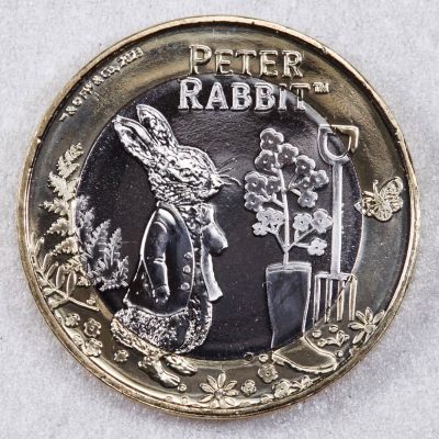 S&S Numismatic世界钱币-拍卖 第80期 - 皮特凯恩岛2023年 彼得兔 2英镑双色纪念币