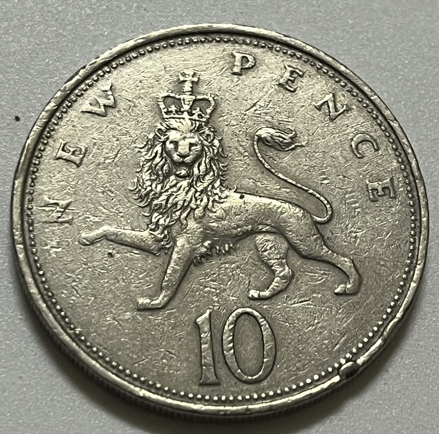 神仙姐姐散币好品专场第三十五期（无佣金满邮自动发出 1969年 英国10便士