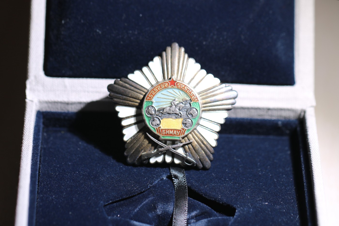 大猫徽章拍 第246期 蒙古🇲🇳战功勋章一对 差一位联号 好品