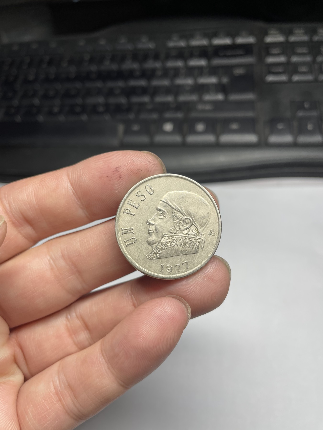 2024年集古藏今外币拍卖第五期-第6场—（总第46拍） 1971年墨西哥1比索