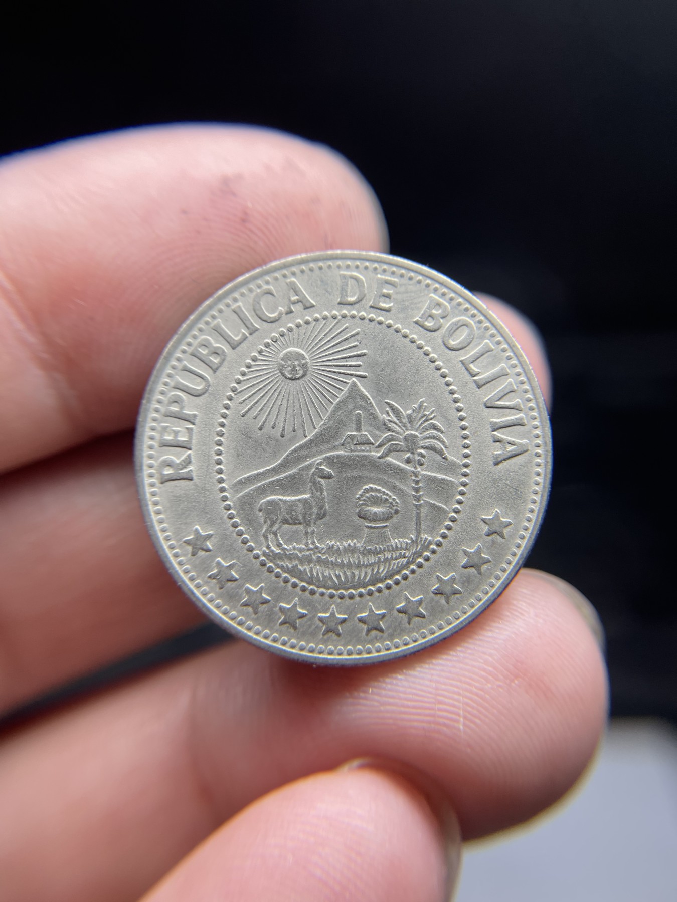 2024年集古藏今外币拍卖第五期-第6场—（总第46拍） 1974年玻利维亚1比索