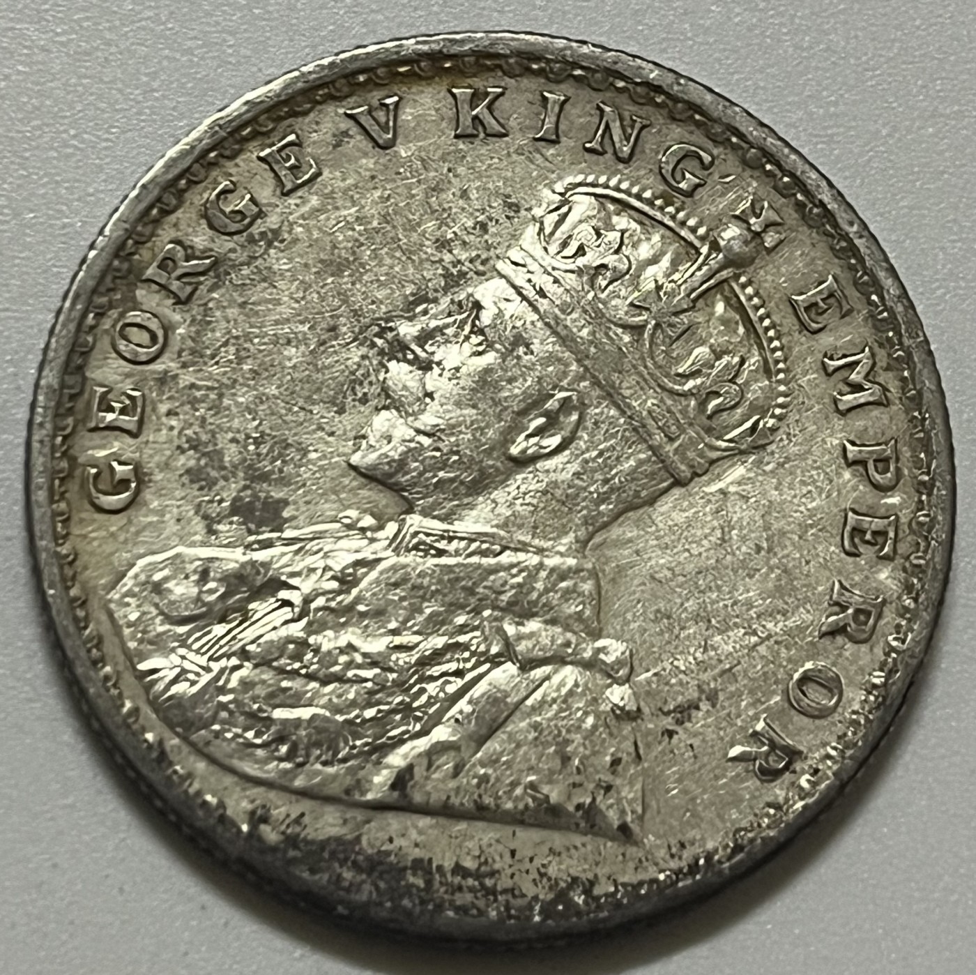 神仙姐姐散币好品专场第三十五期（无佣金满邮自动发出 1918年 英属印度1卢比银币