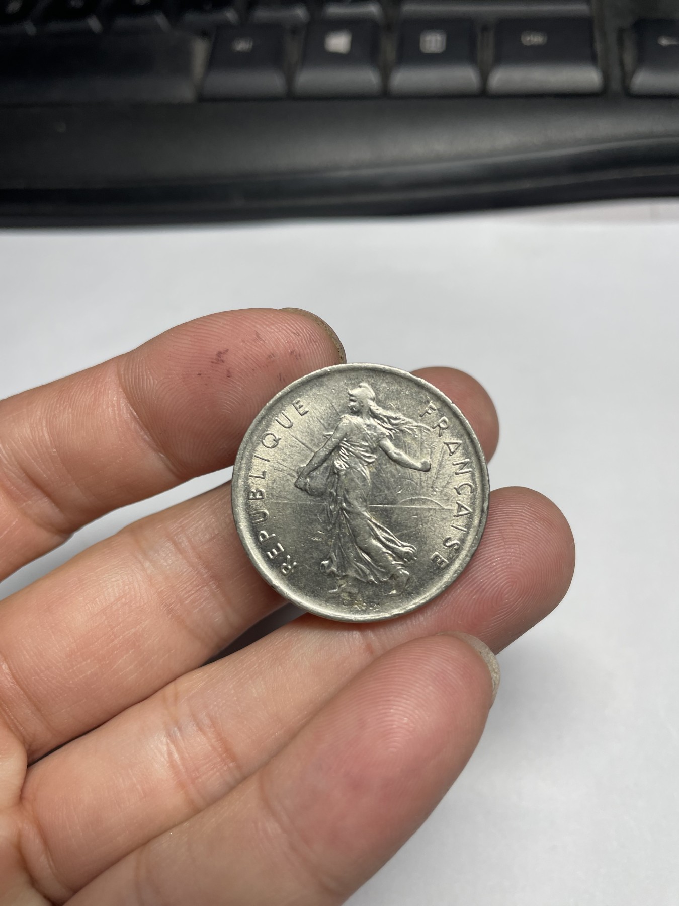 2024年集古藏今外币拍卖第五期-第6场—（总第46拍） 1971年法国5法郎