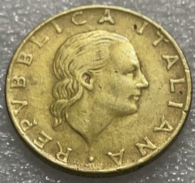文馨钱币收藏119场，中外古币，版本明细分好了（单场拍五件以上送随机硬币两枚） - 1979 年意大利 200 里拉
