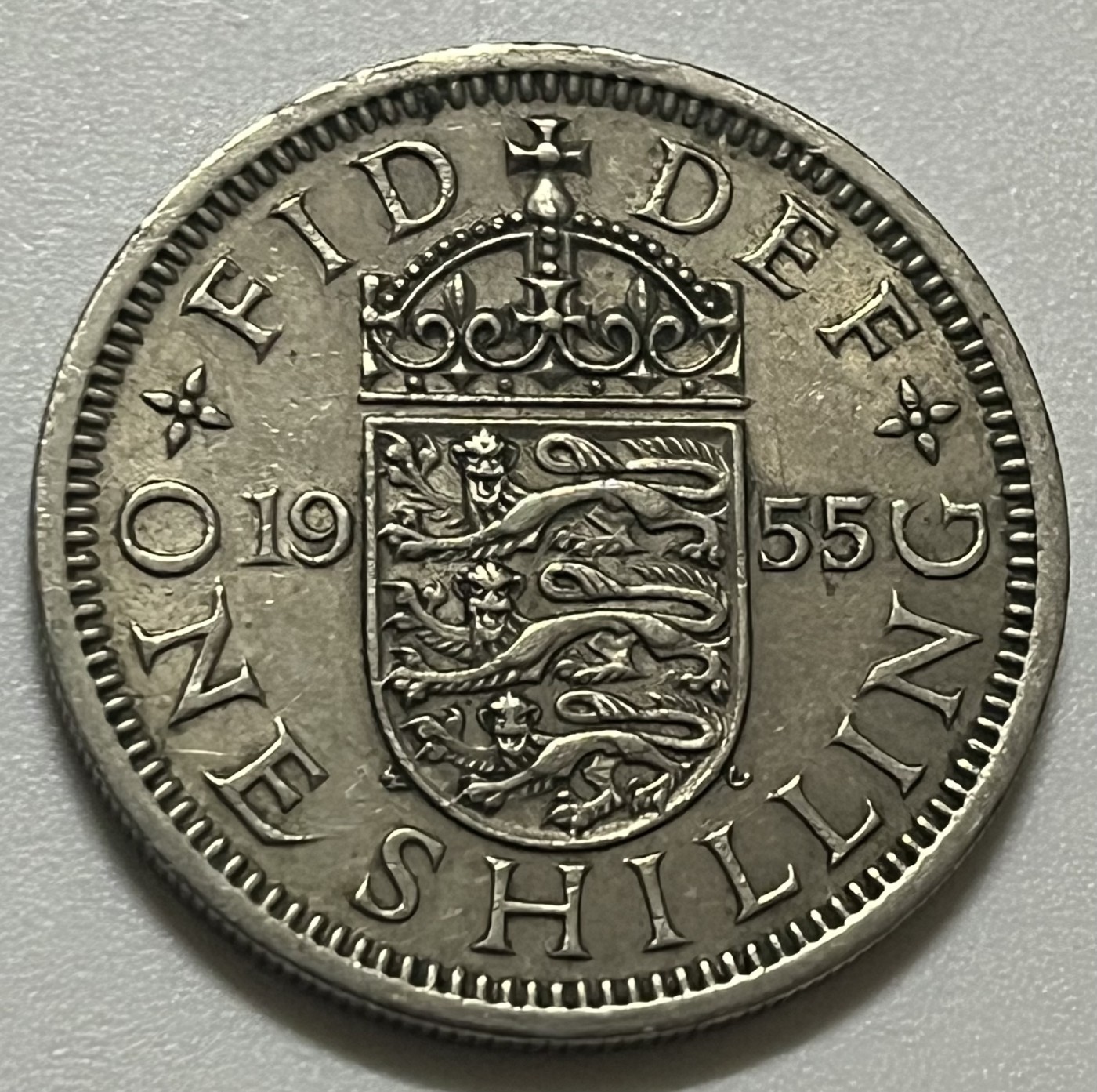 神仙姐姐散币好品专场第三十五期（无佣金满邮自动发出 1955年 英国1先令