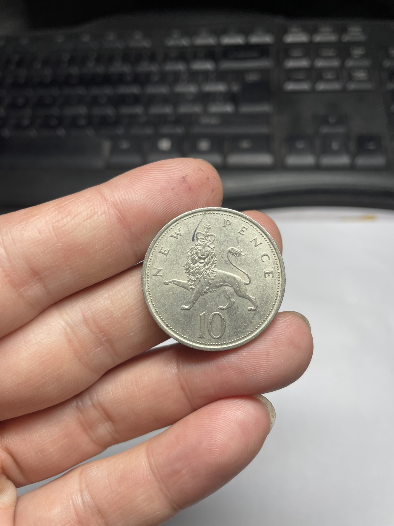 2024年集古藏今外币拍卖第五期-第6场—（总第46拍） 1970年英国10便士