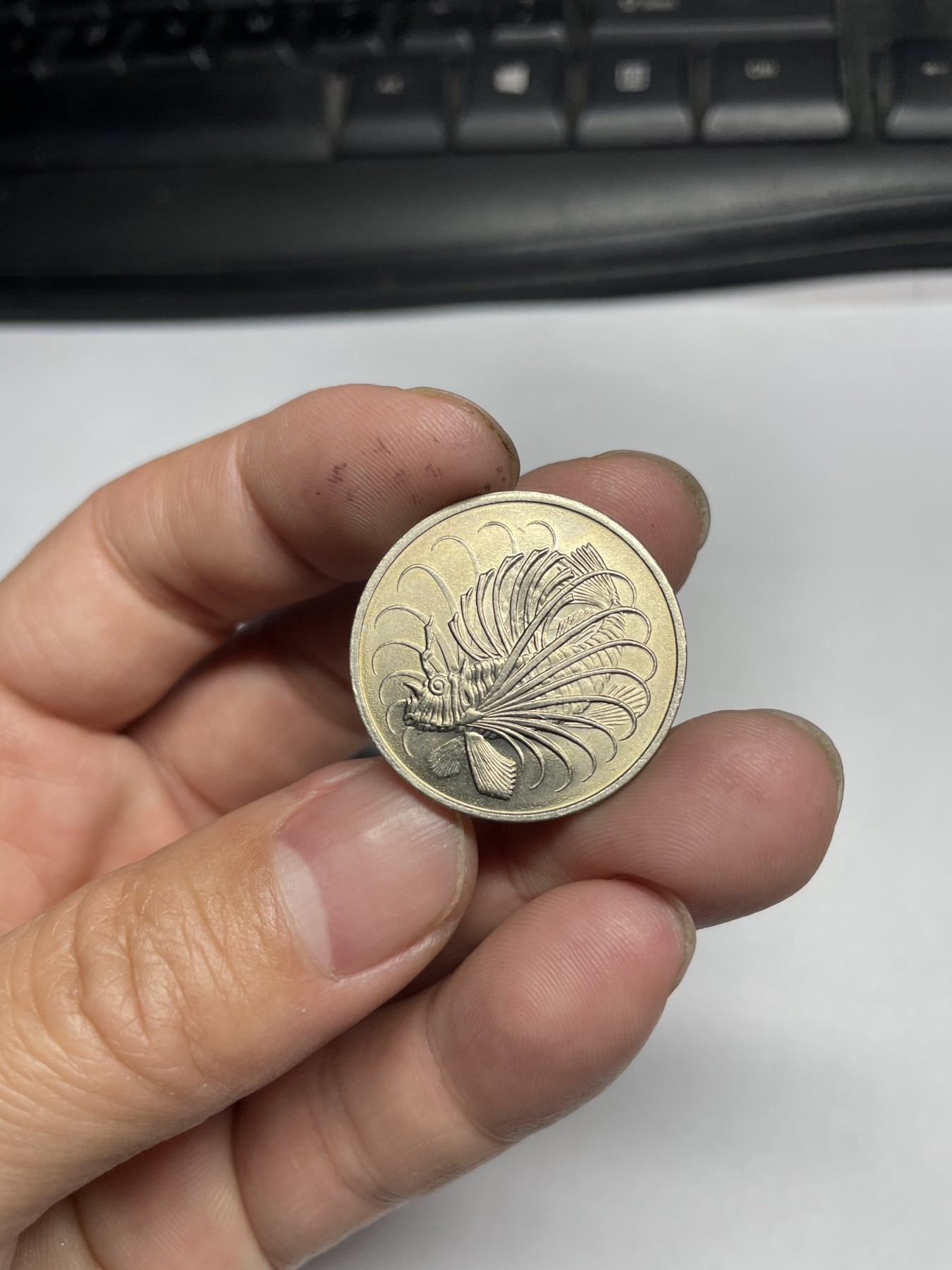 2024年集古藏今外币拍卖第五期-第6场—（总第46拍） 1978年新加坡50分