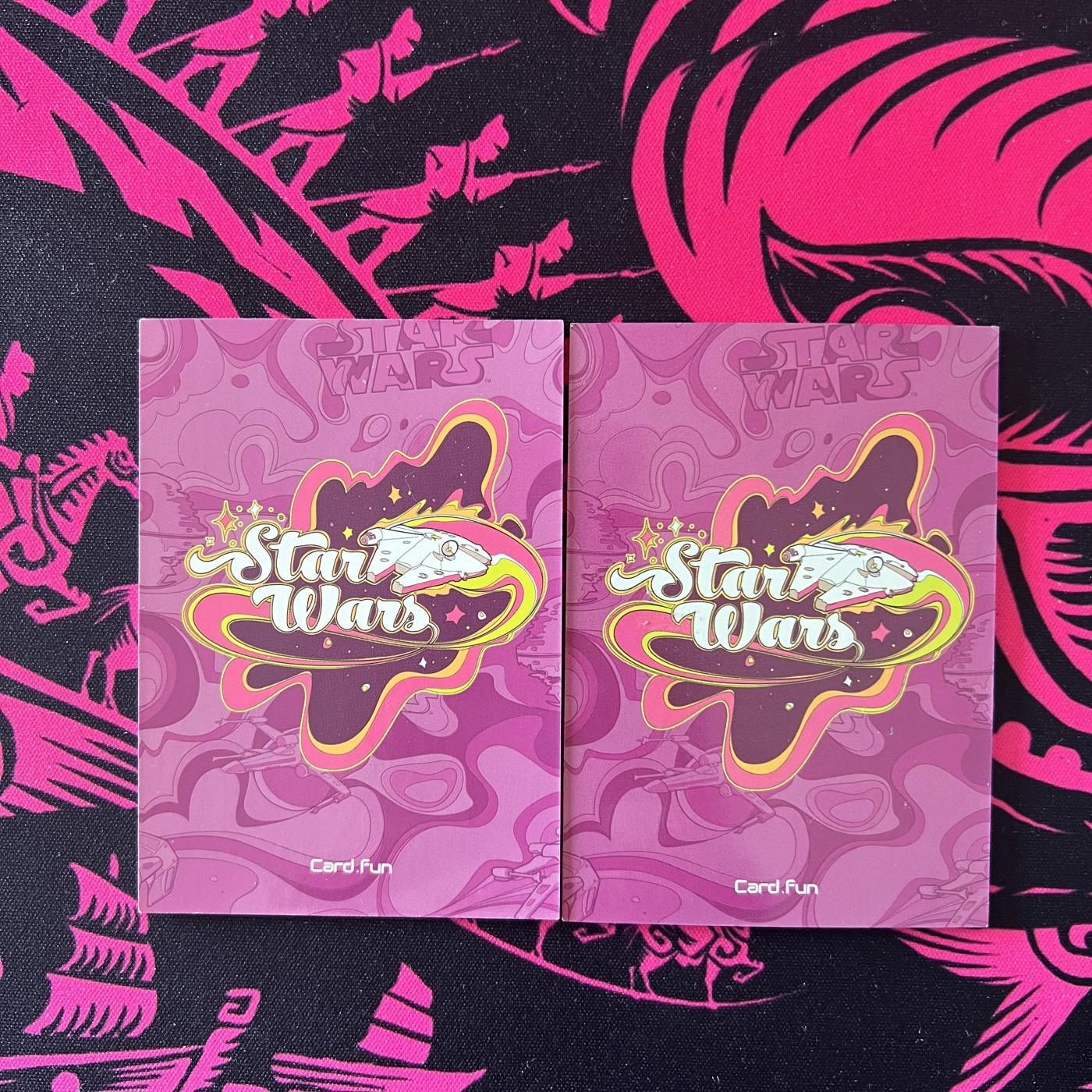 锦色铺子的卡拍 第十九期 CARD.FUN  STAR WARS 星球大战 6张 厚卡