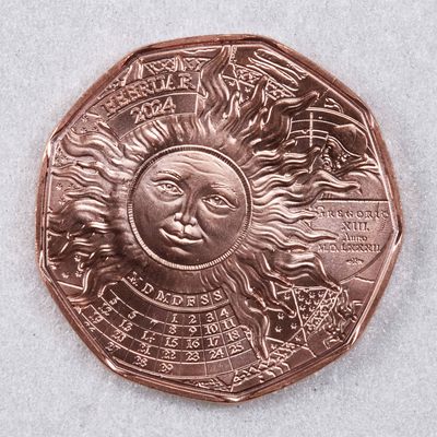 S&S Numismatic世界钱币-拍卖 第124期  - 奥地利2024年 闰年 5欧元纪念铜币