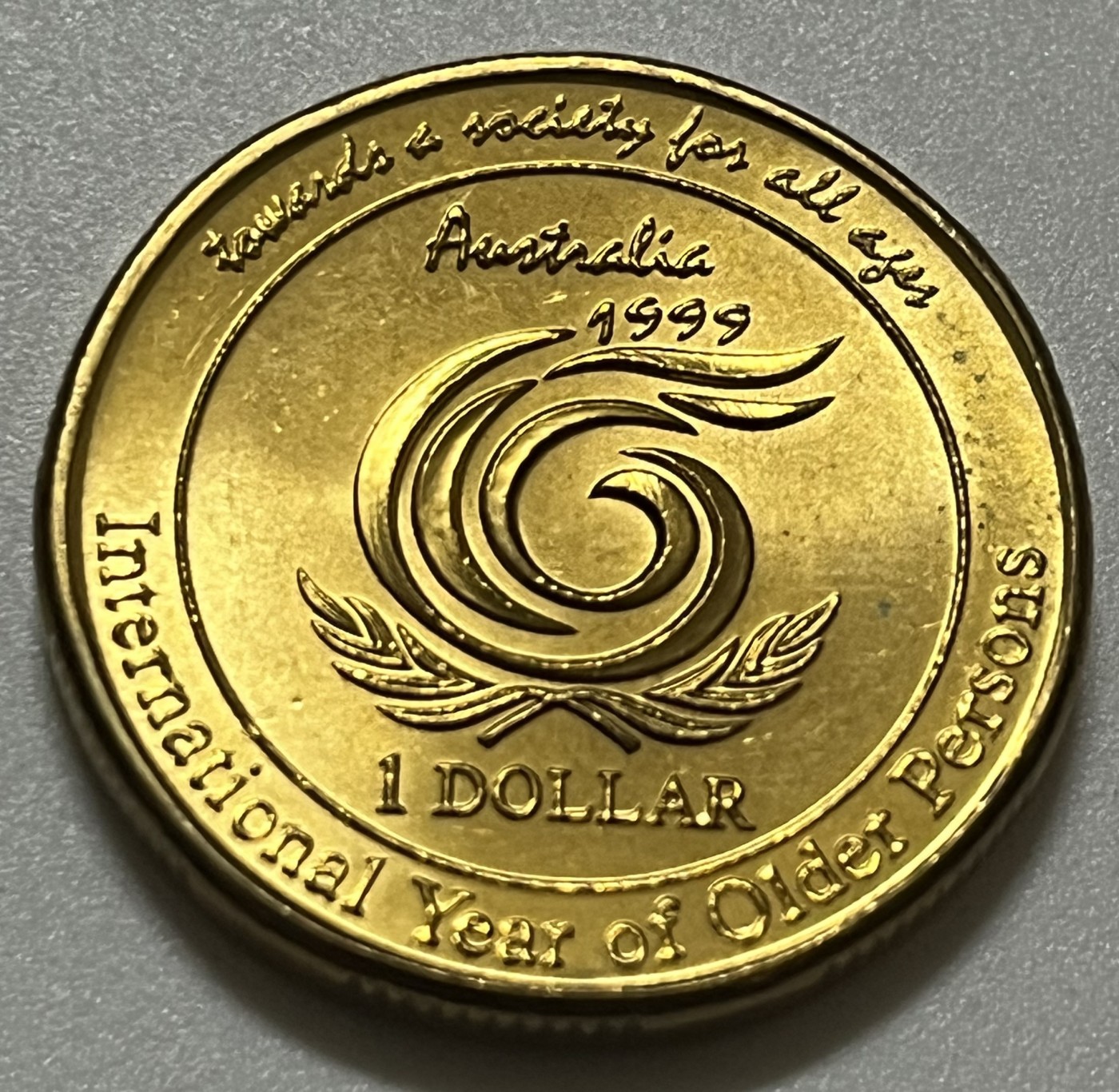 神仙姐姐散币好品专场第三十五期（无佣金满邮自动发出 1999年 澳大利亚1元 纪念币