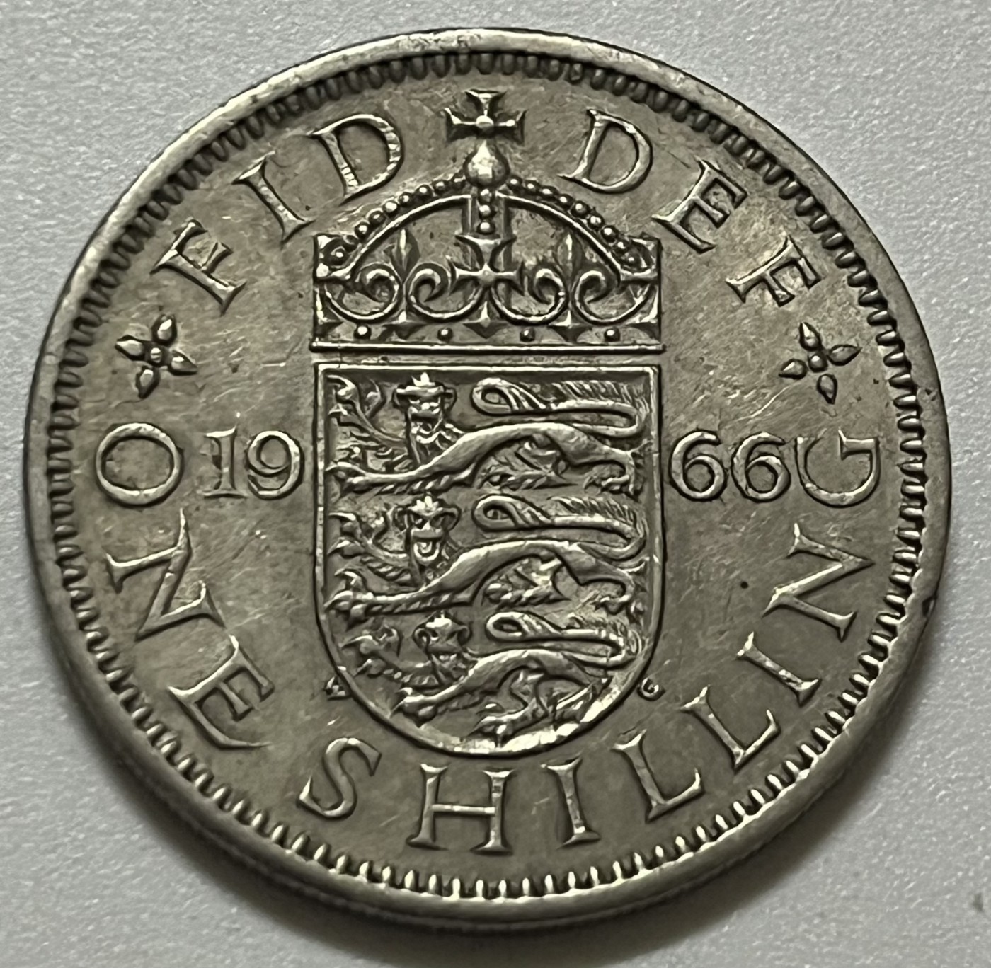 神仙姐姐散币好品专场第三十五期（无佣金满邮自动发出 1966年 英国1先令