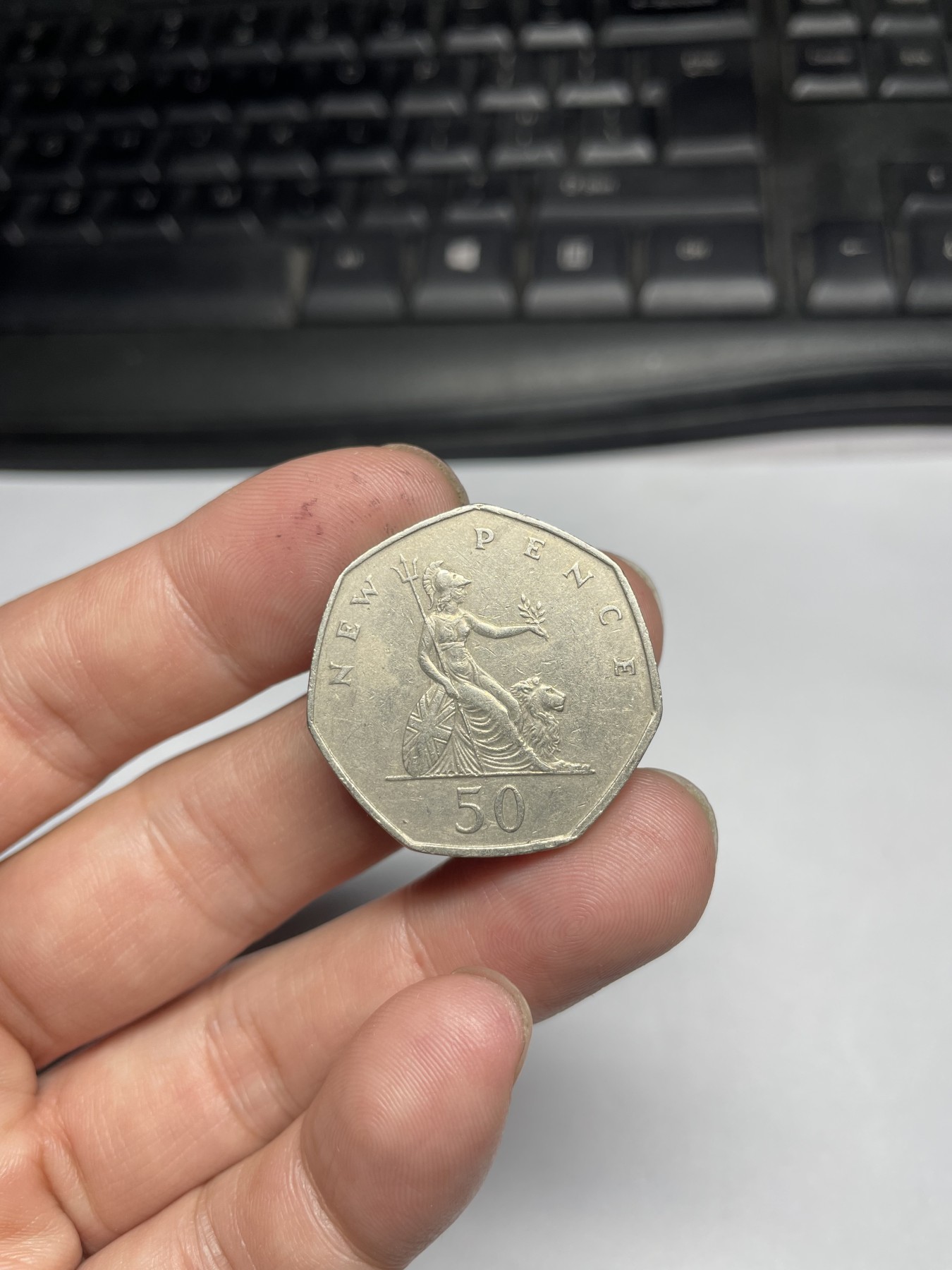 2024年集古藏今外币拍卖第五期-第6场—（总第46拍） 1969年英国50便士