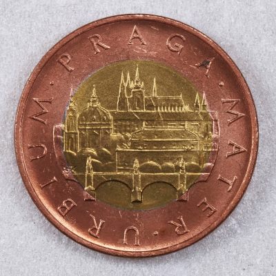 S&S Numismatic世界钱币-拍卖 第80期 - 获奖币*捷克1993年 布拉格广场 50克朗双色币
