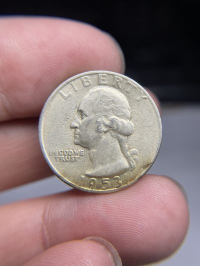 2024年集古藏今外币拍卖第五期-第7场—（总第47拍） - 1953年美国25美分银币