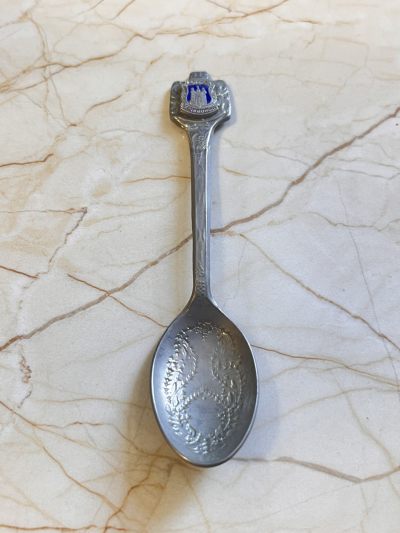 【海寕潮】拍卖第107期 - 【海寧潮】欧洲早期勺子咖啡勺，长度11.7厘米，重18.01克（没有银标，镀银或银不确定。捡漏盲盒）