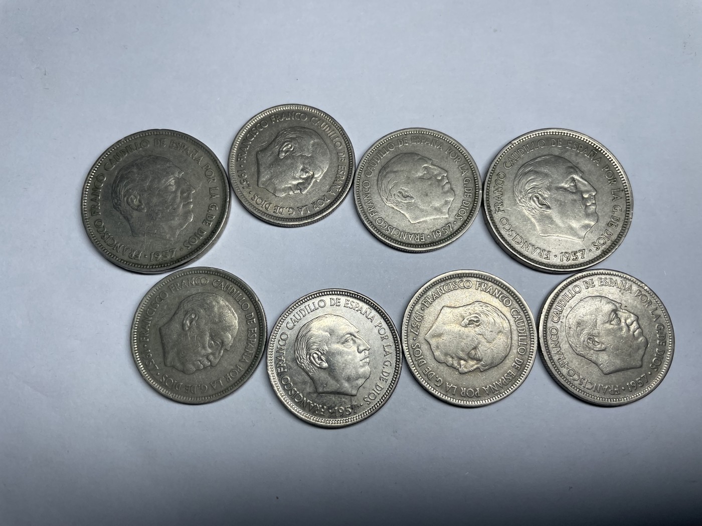 2024年集古藏今外币拍卖第五期-第7场—（总第47拍） 西班牙8枚