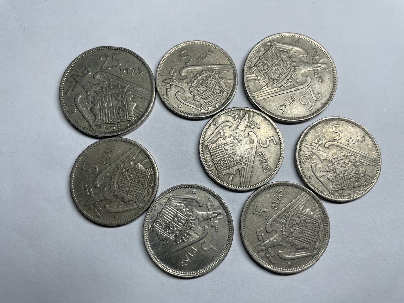 2024年集古藏今外币拍卖第五期-第7场—（总第47拍） 西班牙8枚