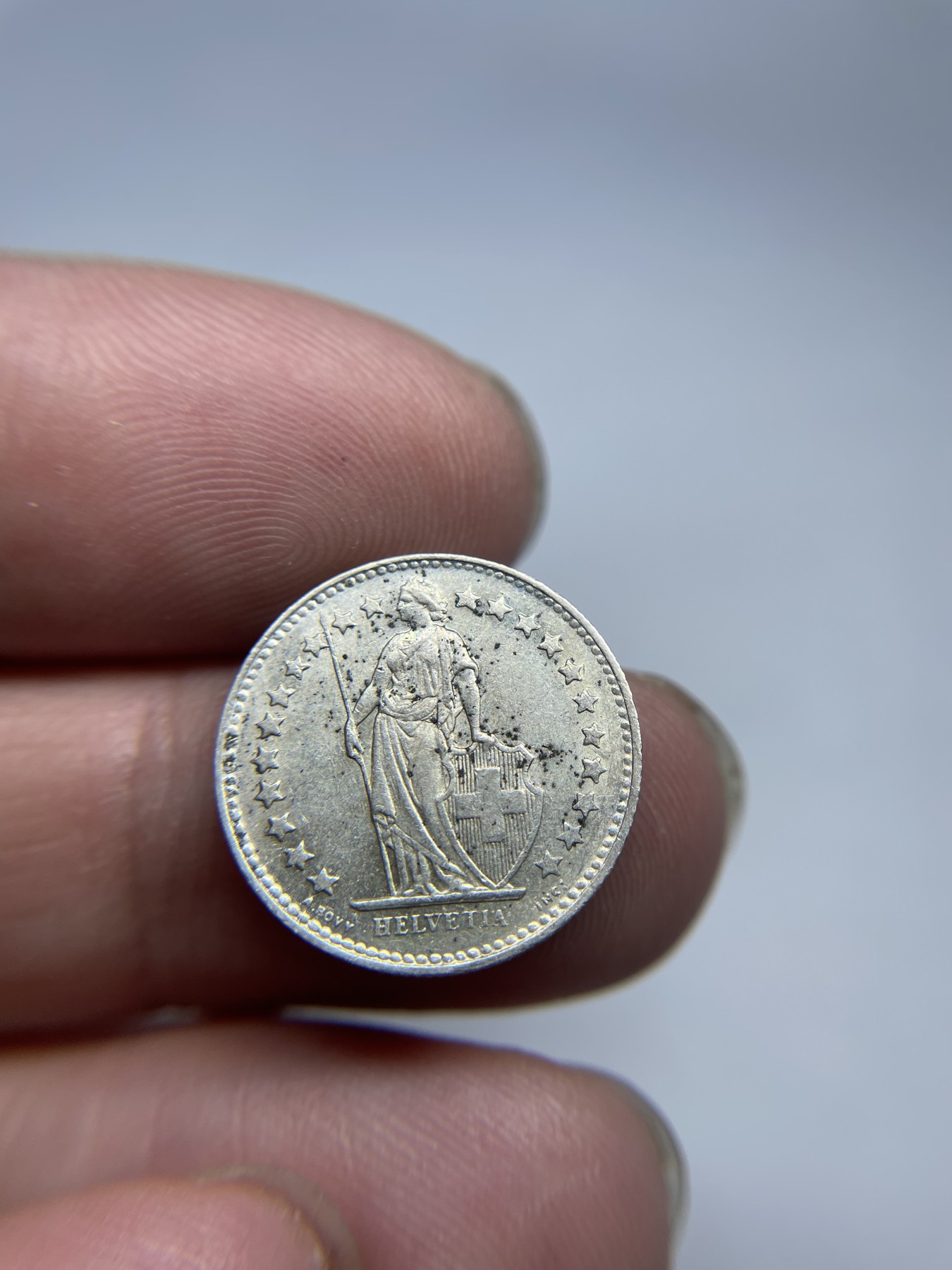 2024年集古藏今外币拍卖第五期-第7场—（总第47拍） 1944年瑞士1/2法郎