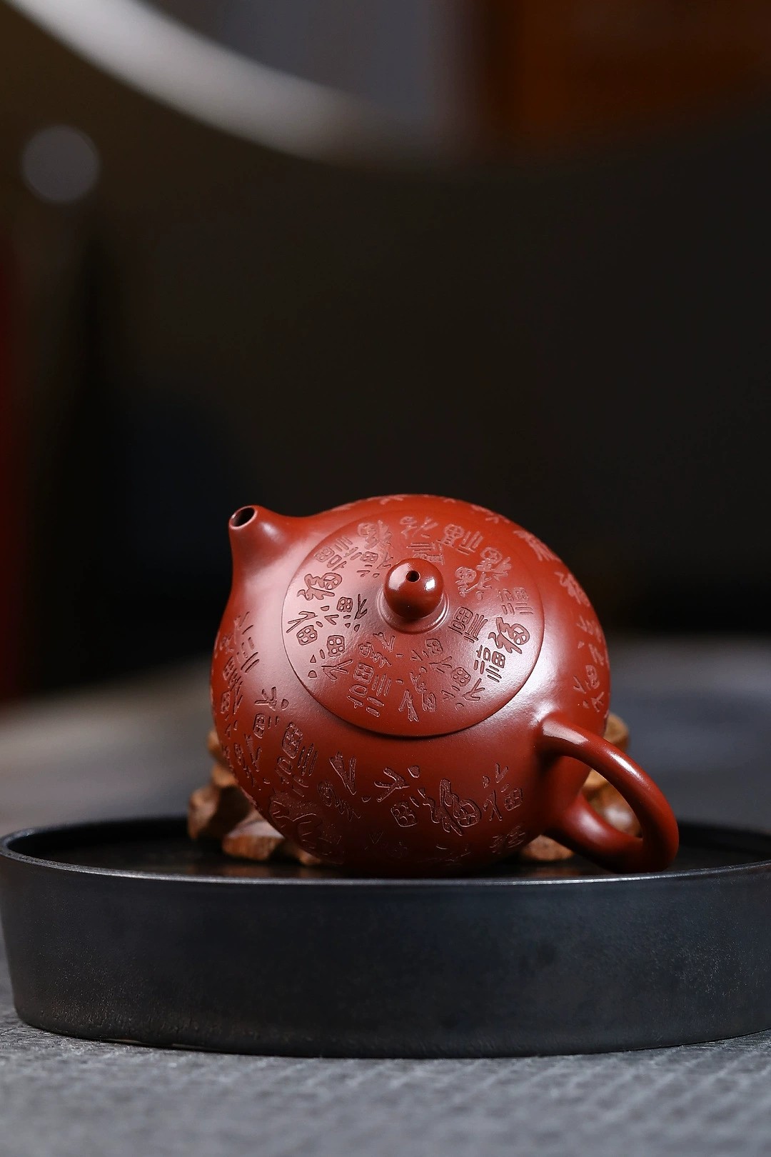 收藏级∽百福西施宜兴紫砂壶茶壶德钟水平西施汉瓦仿古小品
