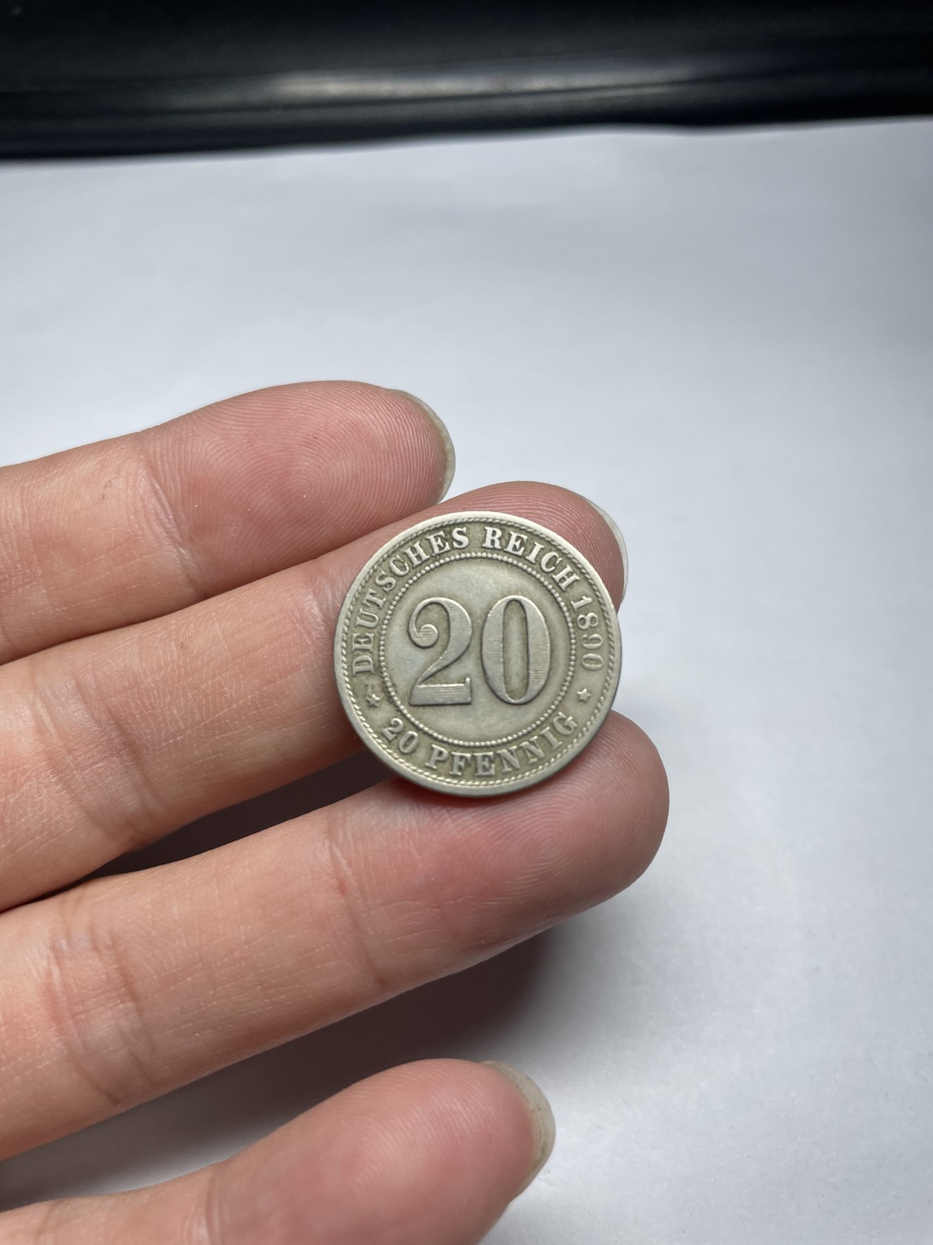 2024年集古藏今外币拍卖第五期-第7场—（总第47拍） 1890年德国20芬尼