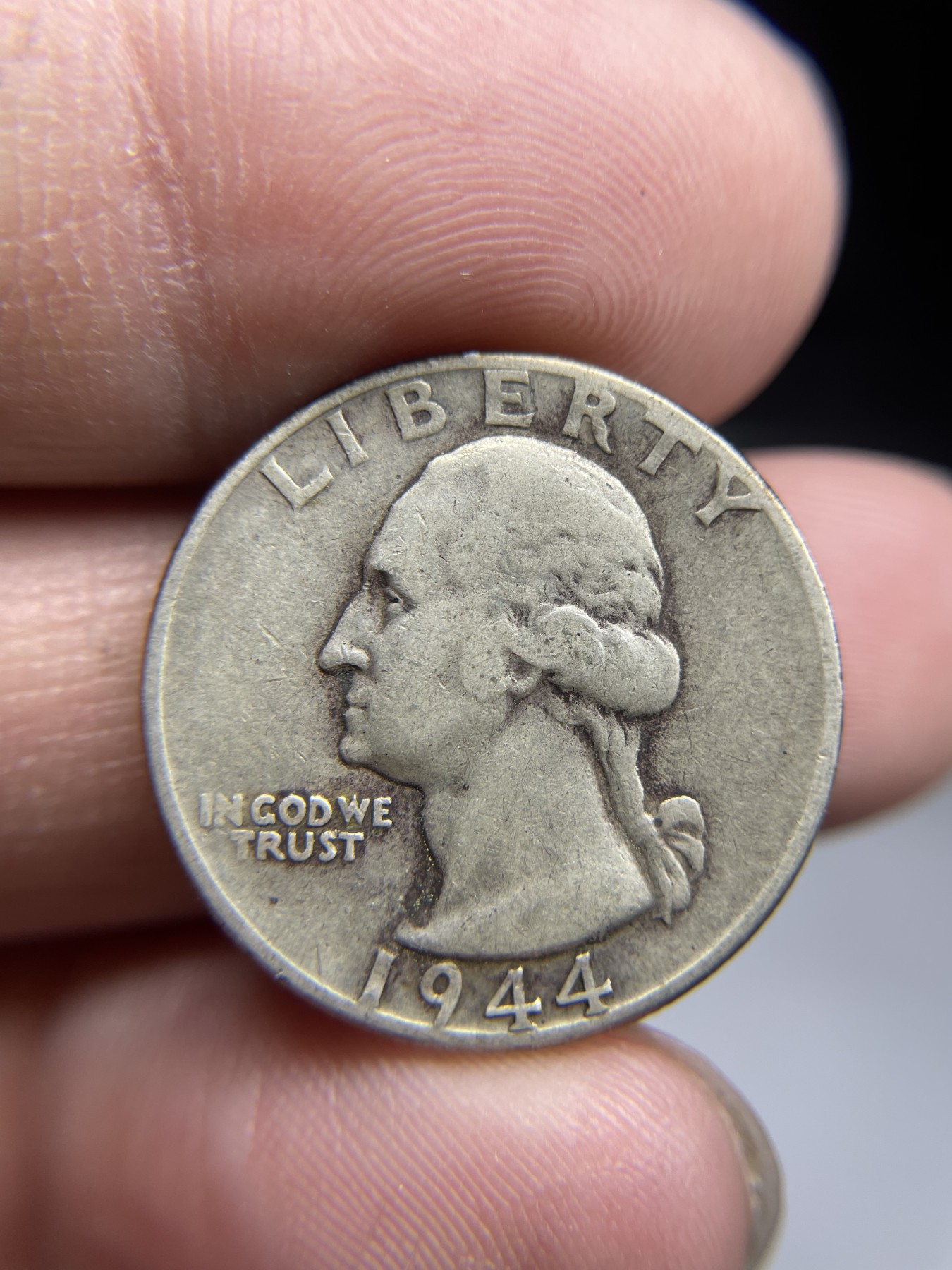 2024年集古藏今外币拍卖第五期-第7场—（总第47拍） 1944年美国25美分银币