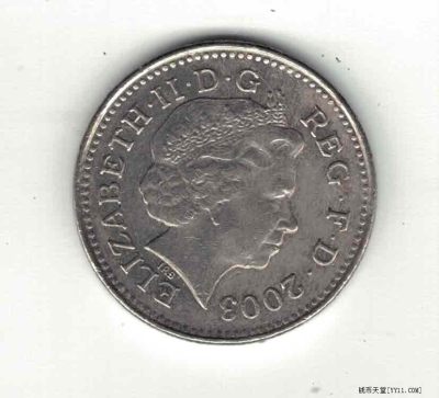 英国2003年10便士 欧洲硬币 实物如图 - 英国2003年10便士 欧洲硬币 实物如图
