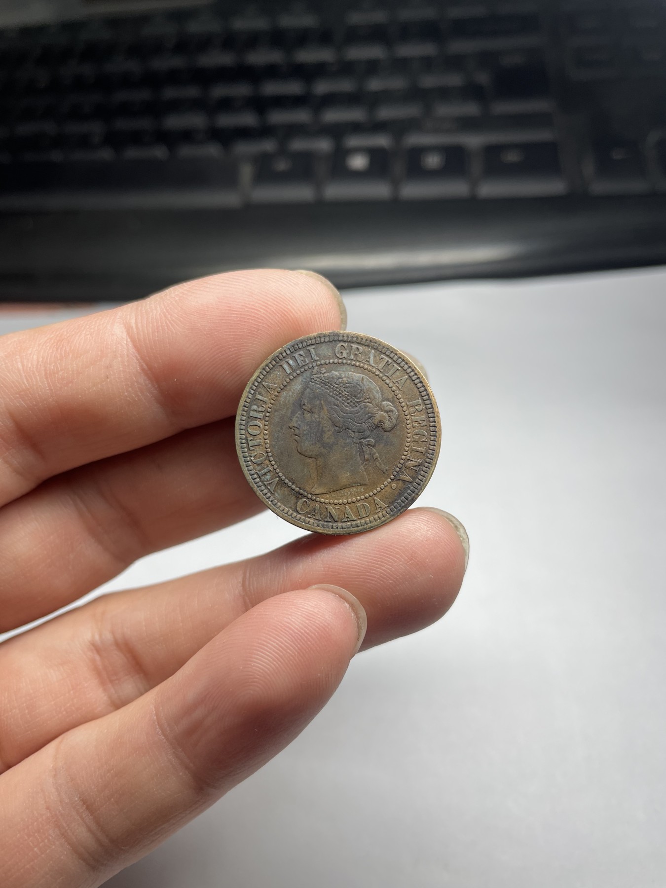 2024年集古藏今外币拍卖第五期-第7场—（总第47拍） 1881年加拿大一分