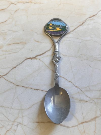 【海寕潮】拍卖第107期 - 【海寧潮】欧洲早期勺子咖啡勺，长度10.8厘米，重15.95克（没有银标，镀银或银不确定。捡漏盲盒）