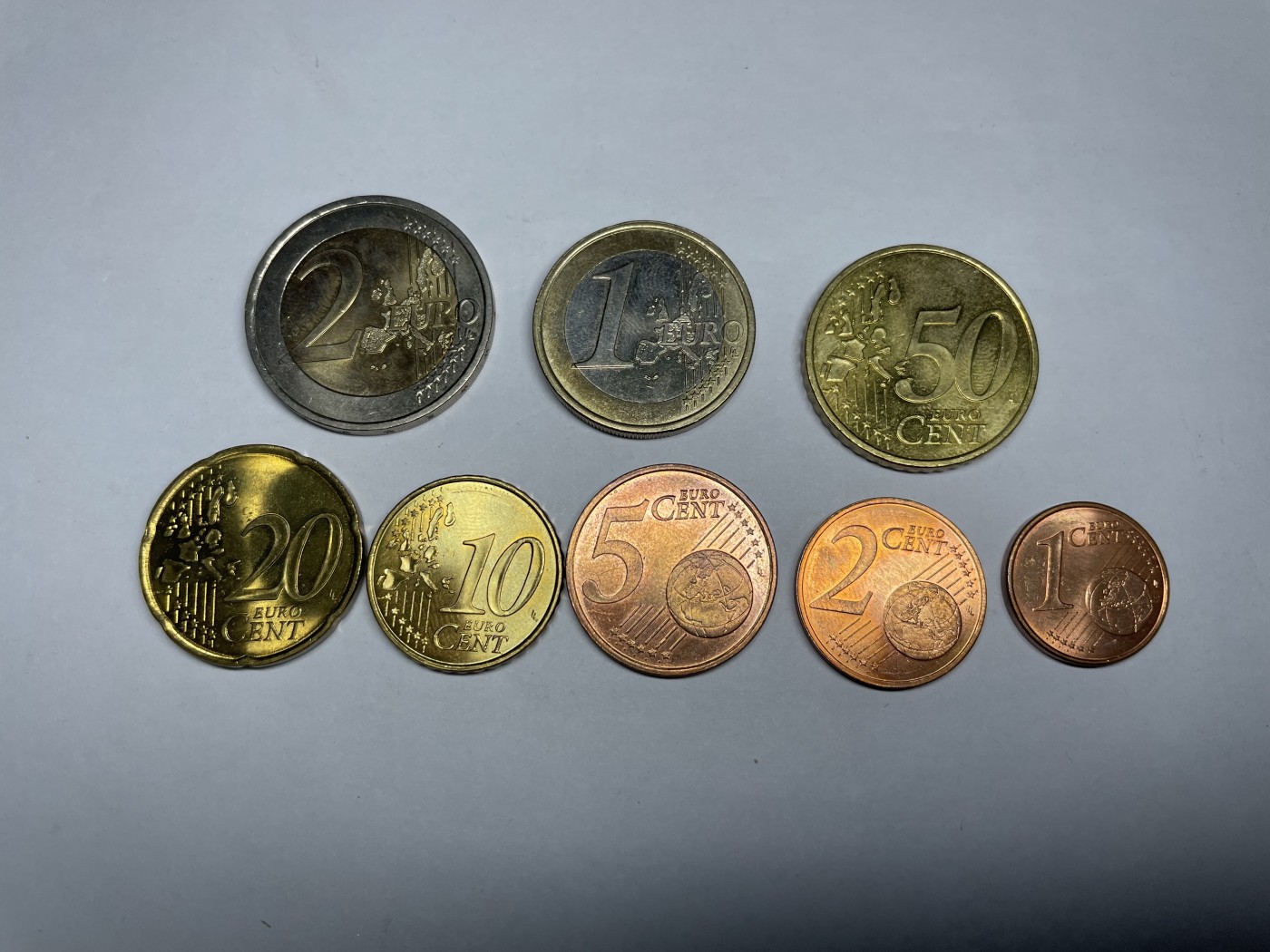 2024年集古藏今外币拍卖第五期-第7场—（总第47拍） 1999年欧盟-法国一组8枚清年份