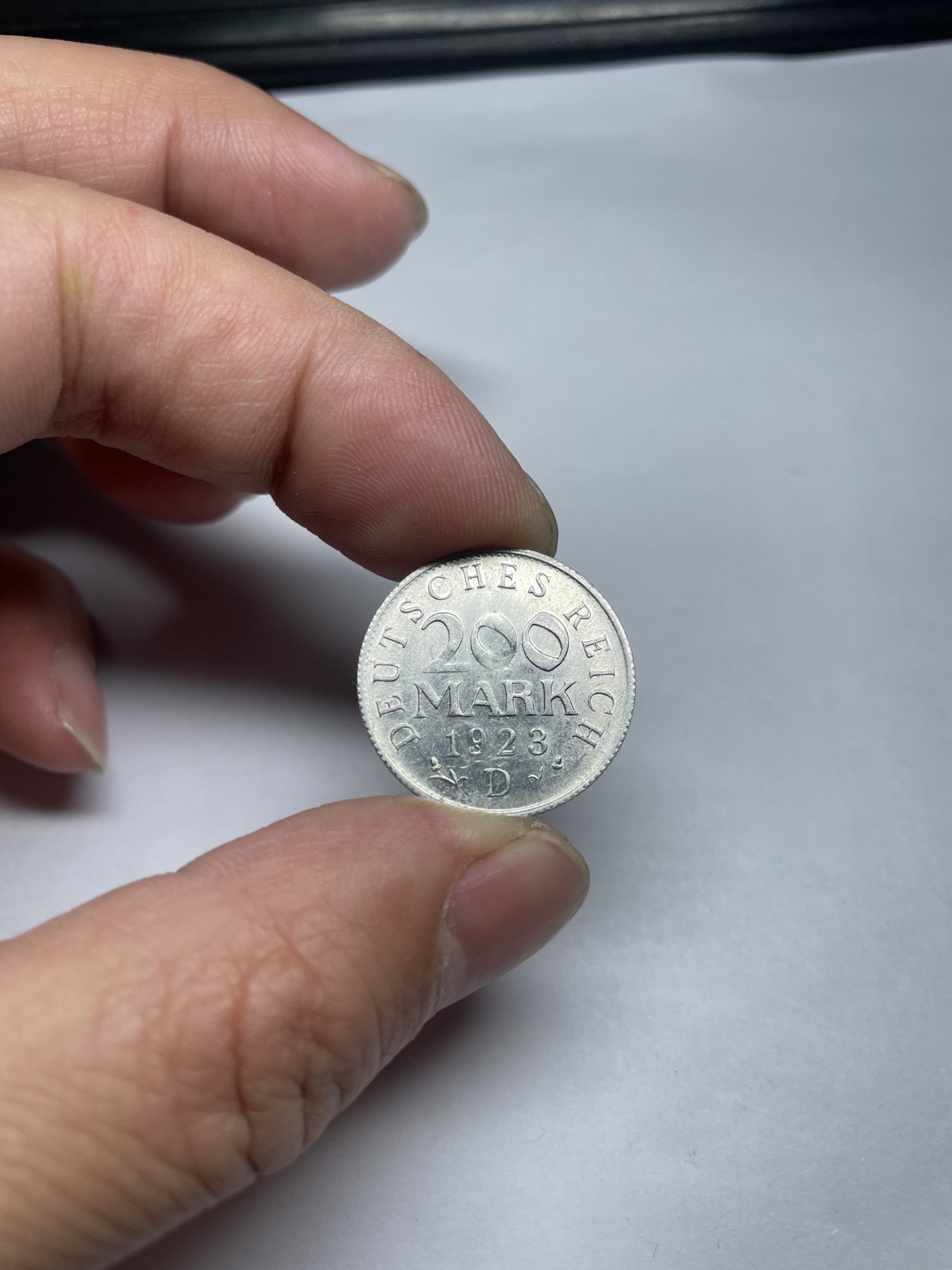 2024年集古藏今外币拍卖第五期-第7场—（总第47拍） 带光1923年德国200马克