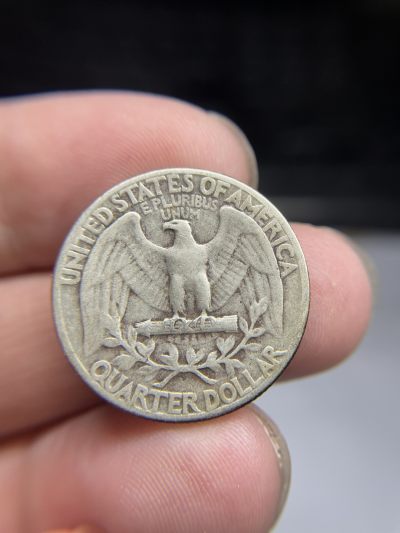 2024年集古藏今外币拍卖第五期-第7场—（总第47拍） - 1944年美国25美分银币