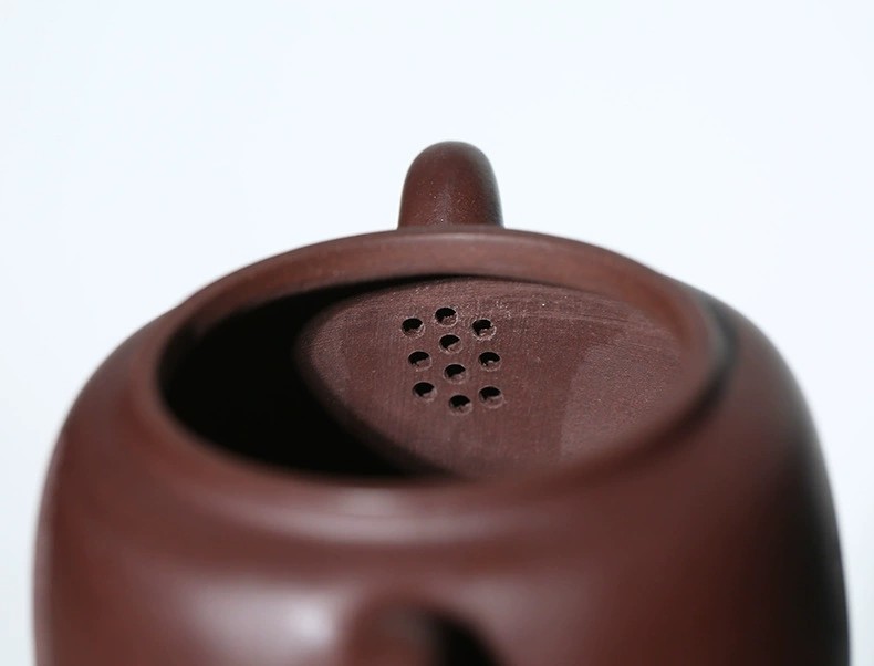350毫升【大品禅悟】宜兴紫砂壶茶壶德钟水平西施汉瓦仿古小品