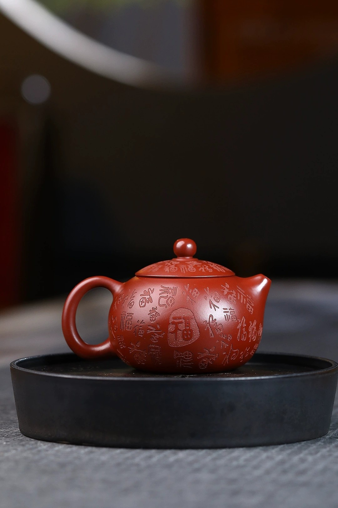 收藏级∽百福西施宜兴紫砂壶茶壶德钟水平西施汉瓦仿古小品