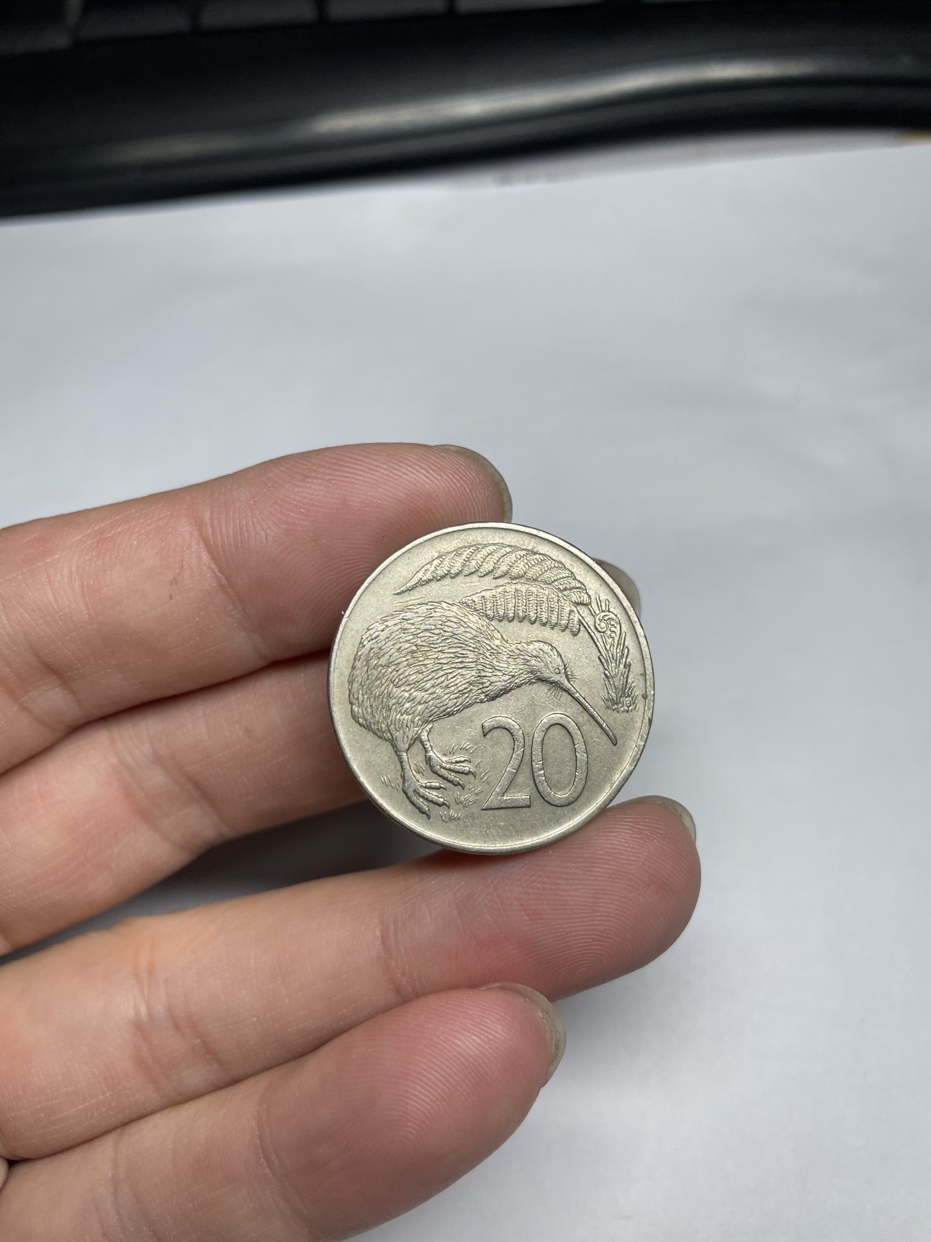 2024年集古藏今外币拍卖第五期-第7场—（总第47拍） 1971年新西兰20分