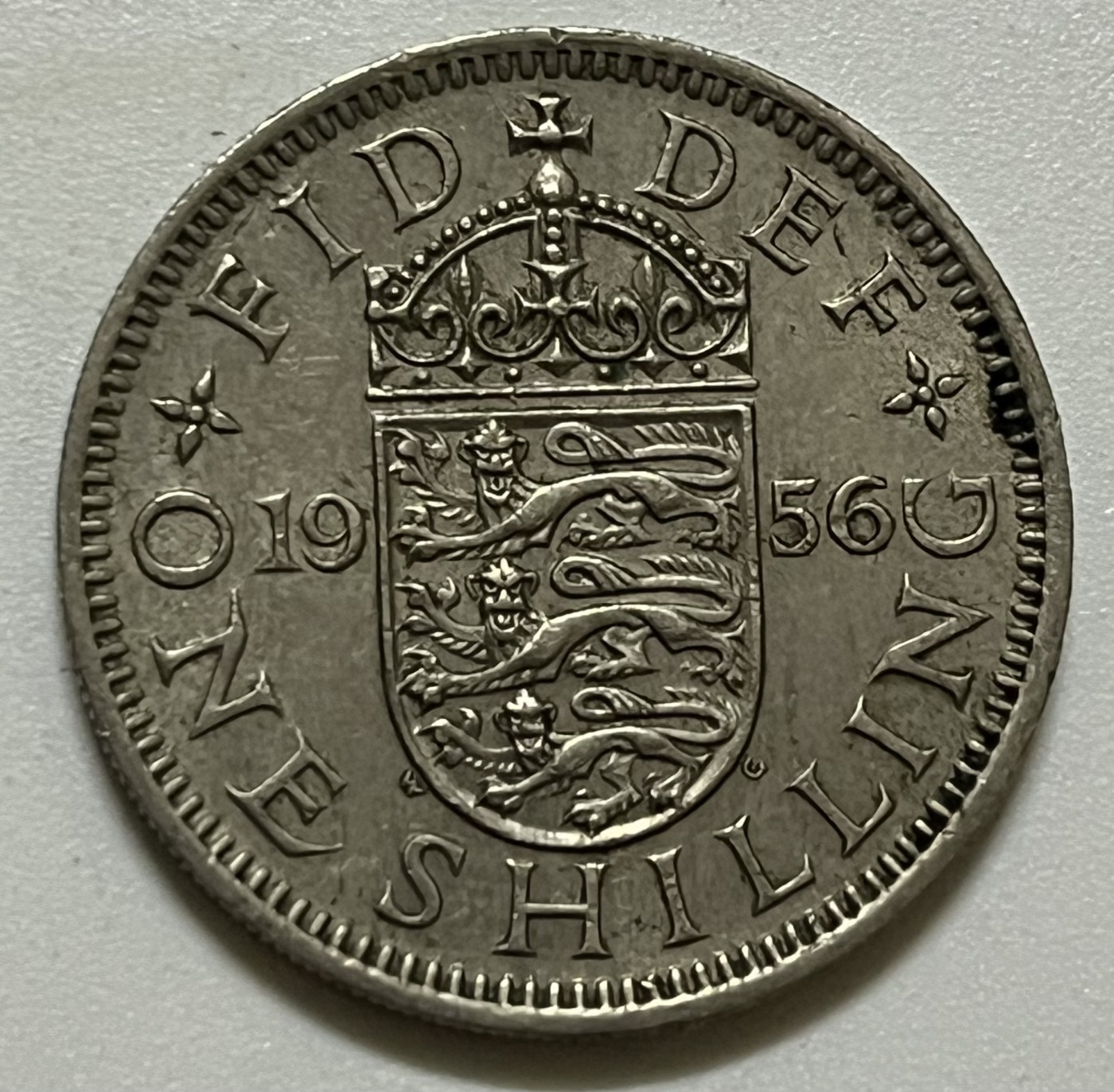 神仙姐姐散币好品专场第三十六期（无佣金满邮自动发出 1956年 英国1先令