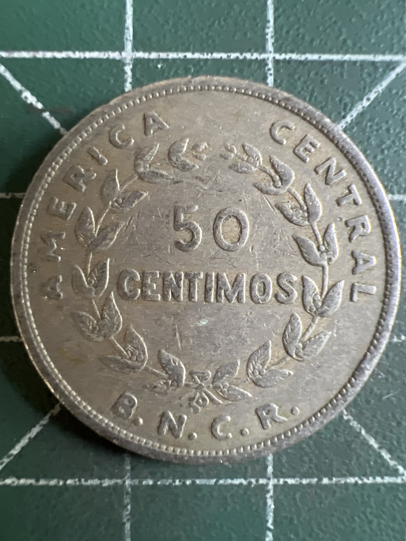 第585期 硬币专场 （无押金，捡漏，全场50包邮，偏远地区除外，接收代拍业务） 哥斯达黎加50分 1948年