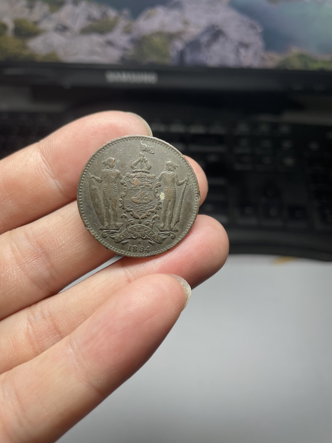 2024年集古藏今外币拍卖第五期-第8场—（总第48拍） 1894年洋元一分-不平