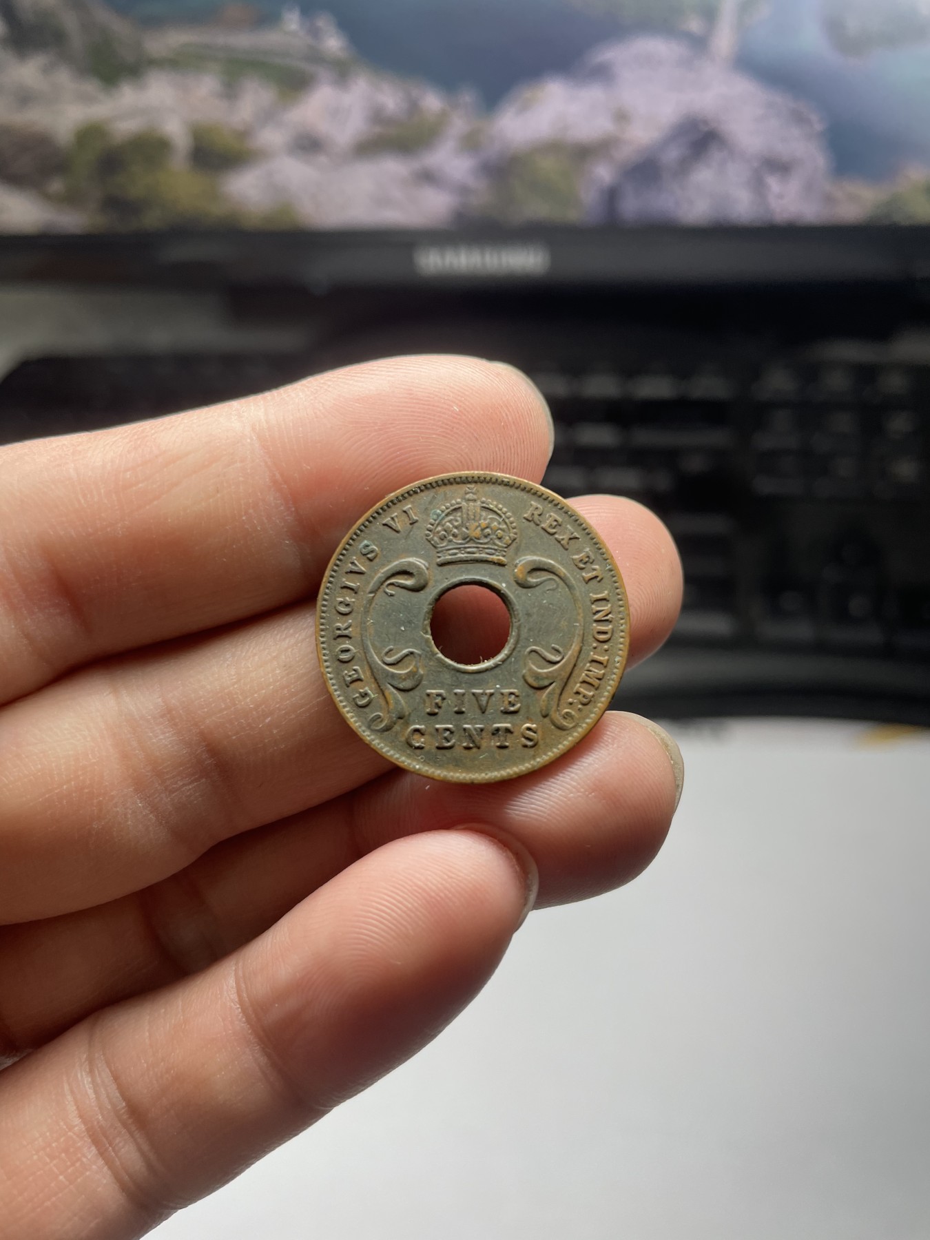 2024年集古藏今外币拍卖第五期-第8场—（总第48拍） 1942年东非5分