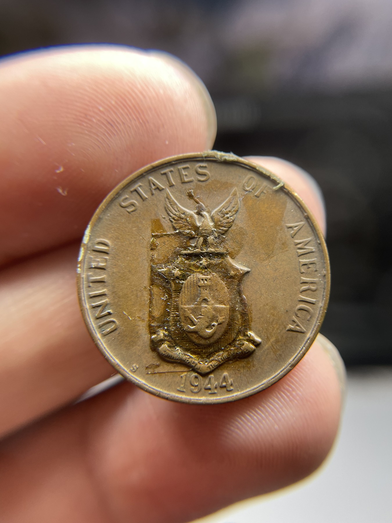 2024年集古藏今外币拍卖第五期-第8场—（总第48拍） 1944年美属菲律宾1分